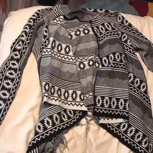 Poof Brand Aztec Cardigan